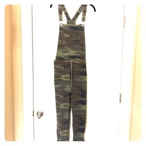 Camo overalls
